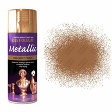 Rust-Oleum Metallic Multi-Purpose Spray Paint 400ml Rose Gold Pearl Pink Blue