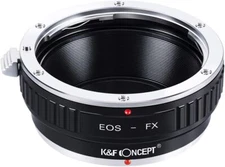 K&F Concept EOS EF/EFS Lens to Fuji FX Mount FIT Pro X Camera Lens Mount Adapter