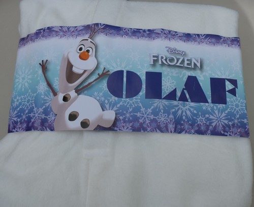 Sazac Kigurumi Kids Olaf all in one pyjamas PJ's Age 6-9 Disney Licenced - Picture 5 of 5