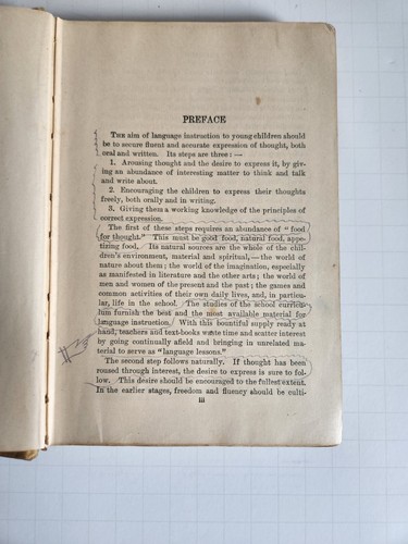 GUIDE BOOK TO ENGLISH BOOK ONE HARRIS & GILBERT ILLUSTRATED PRINTED IN 1912 - Picture 6 of 11