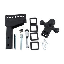 17000 Lbs Trailer Hitch Fits 2 Inch Receiver 6 Inch Adjustable Drop Hitch 17000 Lbs Trailer Hitch Fits 2 Inch Receiver 6 Inch Adjustable Drop Hitch