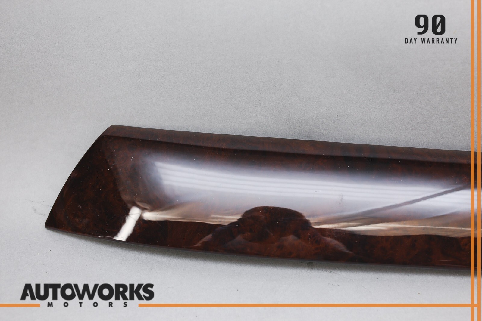 03-13 Maserati Quattroporte M139 Rear Left Side Door Panel Trim Wood OEM
