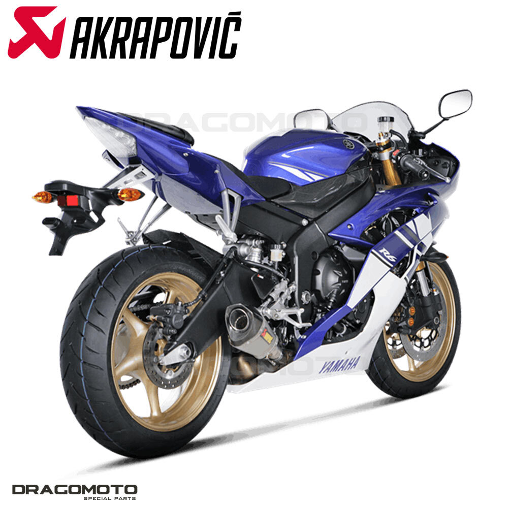 YAMAHA YZF-R6 2010-2022 Exhaust AKRAPOVIC Titanium RC S-Y6SO9-ASZ