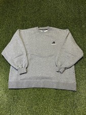 Vintage 1990s Adidas Oversized Crewneck Sweatshirt Size-L