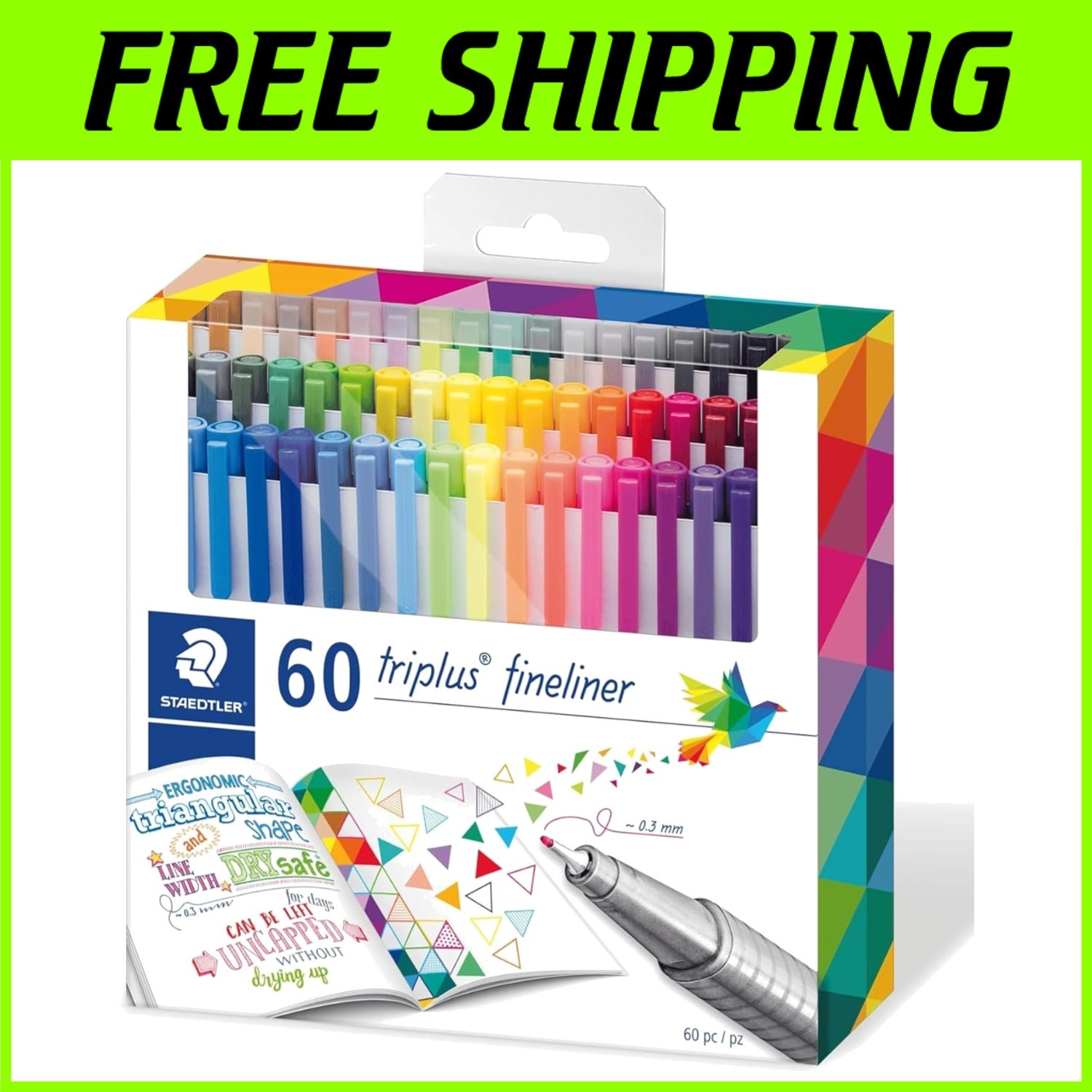 Triplus Fineliner Pens 60 Colors