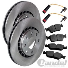 BREMSSCHEIBEN 300mm + BELÄGE VORNE für MERCEDES C-KLASSE W203 CLK C209 A209