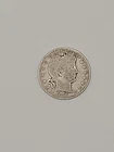 1916 D BARBER QUARTER DOLLAR - US COIN 90% SILVER BQ14