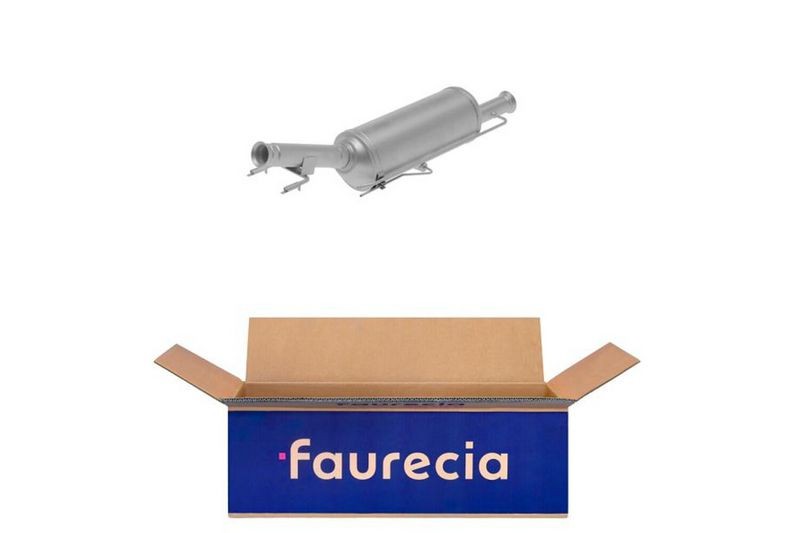HELLA Exhaust System Soot/Particulate Filter Centre Fits Citroen 8LH 366 081-691
