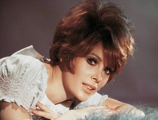 Head and shoulders portrait of actress Jill St John Historic Old Photo