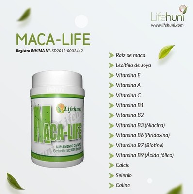MACA-LIFE - The Original Dietary Supplement, For a Stronger Body and Mind