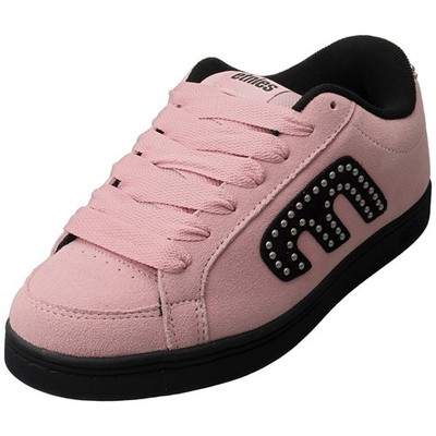 Etnies Kingpin Skate Trainers Damen Pink Schwarz