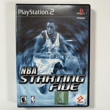 NBA Starting Five PlayStation 2 PS2 Complete in Box CIB TESTED