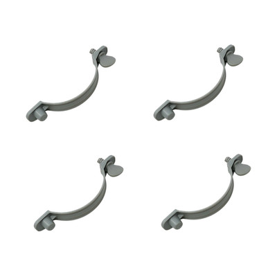 4 Intex Replacement 1.25 Inch Plastic Hose Clamp for 28145EH Swimming Pool Frame