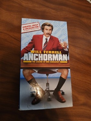 Anchorman: The Legend of Ron Burgundy (VHS, 2004) 