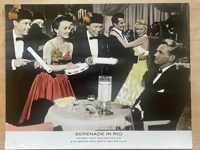 LANA TURNER / Serenade in Rio / Original- EA-Aushangfoto