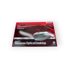 Microsoft Wireless Optical Desktop Keyboard  Mouse PC PS/2 USB NEW IN BOX