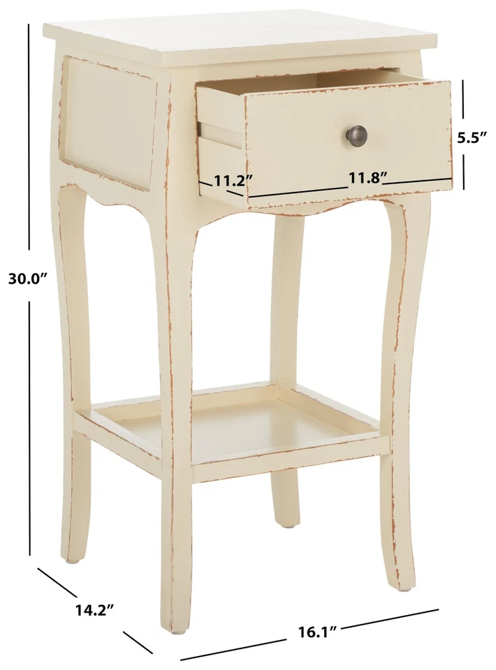 American Homes Collection Thelma End Table Foto 4 de 4