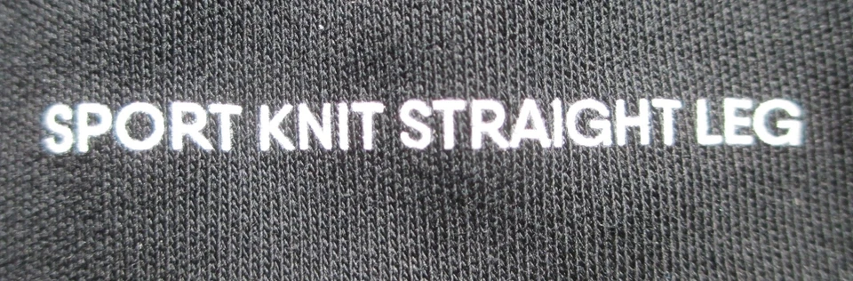 ~LANDS END Black Sport Cotton Knit Pants Womens XL/P Petite 18 ~NEW~ - Image 2 of 4