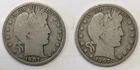 1907 S&D BARBER HALF DOLLARS #T86