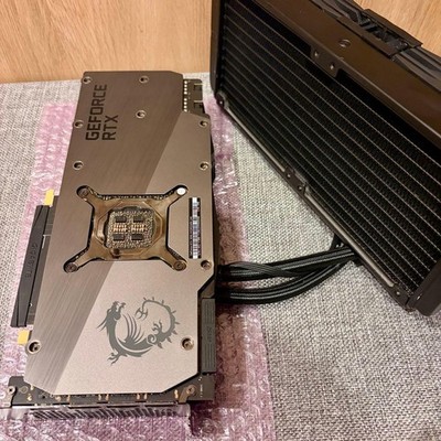 Geforce RTX 3090 HYDROGEN 24G Water Cooled 2-Slot GPU 24GB VRAM