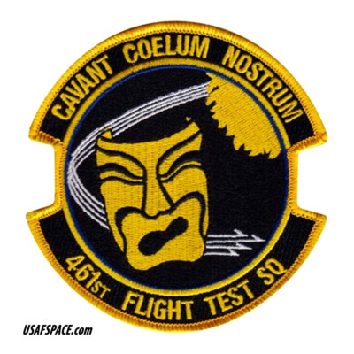 USAF 461st FLIGHT TEST SQ -461 FLTS- Edwards AFB, CA -VEL PATCH