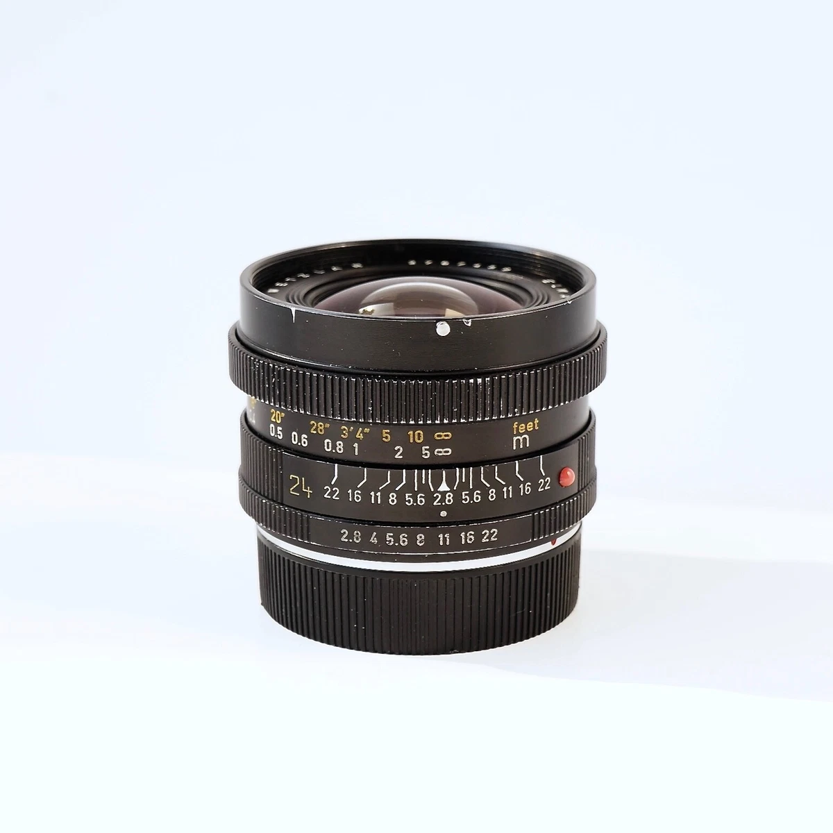 Leica ELMARIT-R 24mm f/2.8 3-cam SLR Lens 11221 Germany