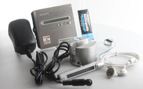 Sony Net MD Hi-MD Walkman Minidisc Player Recorder tragbar - Klasse A (MZ-NH1) - Bild 1 von 2