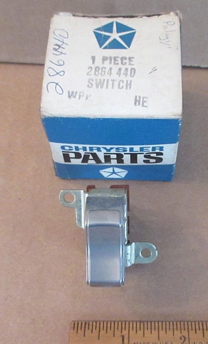 NOS Mopar 2864440 ac & heater switch 1969 1970 C-body Fury, Newport, New  Yorker | eBay