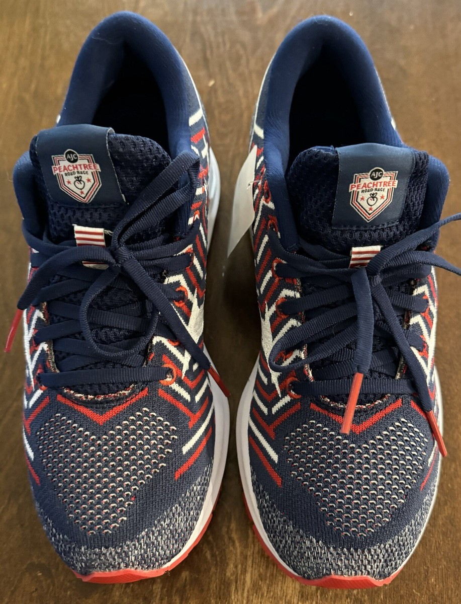 MIZUNO 2018 PeachTree ROAD RACE Patriot RED WHITE BLUE  display picture 3