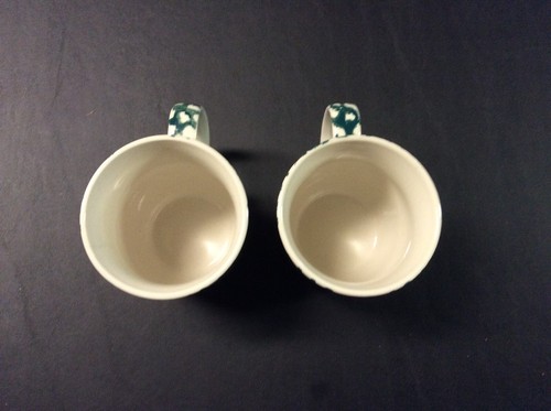 Set of 2 Folk Craft Moose Country Mugs by Teinshan made in China (Very Good) - Picture 5 of 9