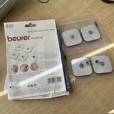 Beurer Replacement Kit Self-adhesive GEL Electrode Pads 45 X 45 Mm  Consisting for sale online