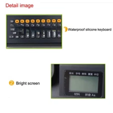 Printer PVC Tube S-690 Shrinkable Tube Lettering Machine Wire Marking Machine