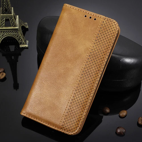 For Motorola Edge (2021) Retro Leather Wallet Flip Stand Case + Screen Protector - Picture 29 of 33