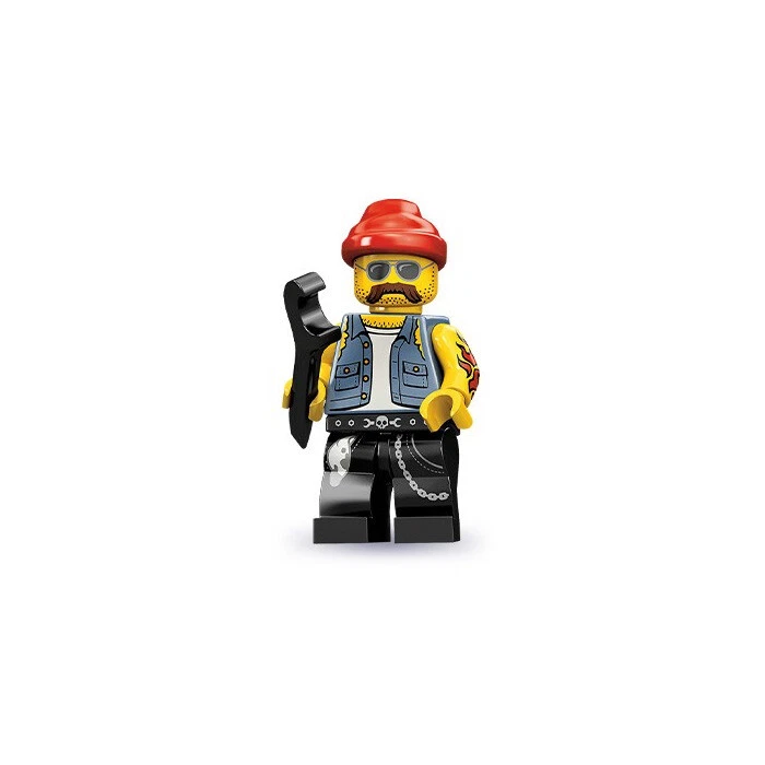LEGO Serie 10 Minifiguras Coleccionables 71001 - Mecánico Moto (SELLADO)