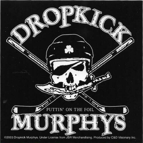 Dropkick Murphys - Hockey Skull Sticker | eBay