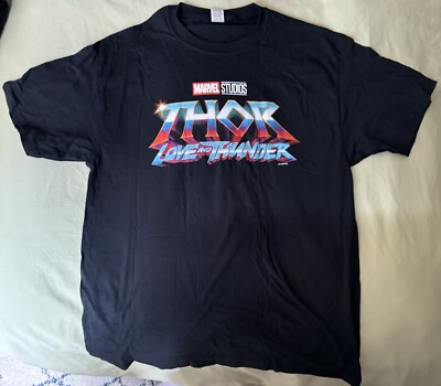 SDCC San Diego Comic Con 2022 Marvel Studios Thor Love And Thunder LARGE T-shirt