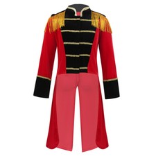 Toddler Kid Boys Halloween Circus Ringmaster Costume Tailcoat Jacket Fancy Dress