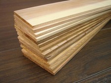 1kg Bastelholz Western Red Cedar Zedernholz ca. 9 x 90 x 360mm 18,50€/kg