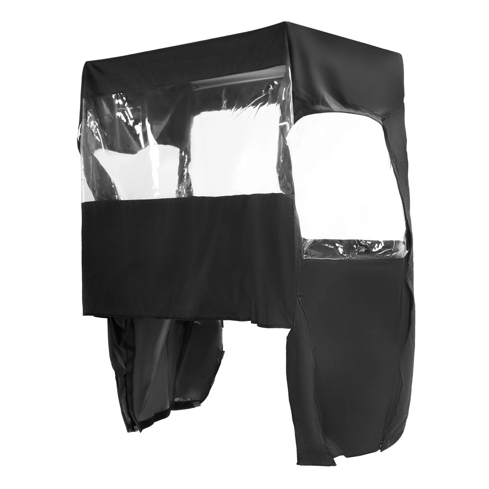 Recinto de cabina completa parabrisas delantero y trasero para Cub Cadet Volunteer 2008-2016 Foto 3 de 4