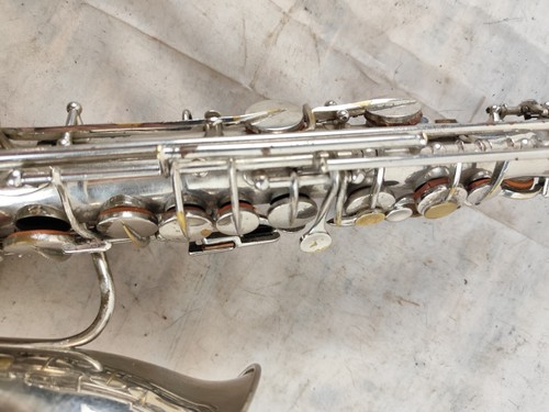 Prof. Romeo Orsi Milano Sassofono Contralto - N 34642 - Custodia Originale Sax - Foto 18 di 24