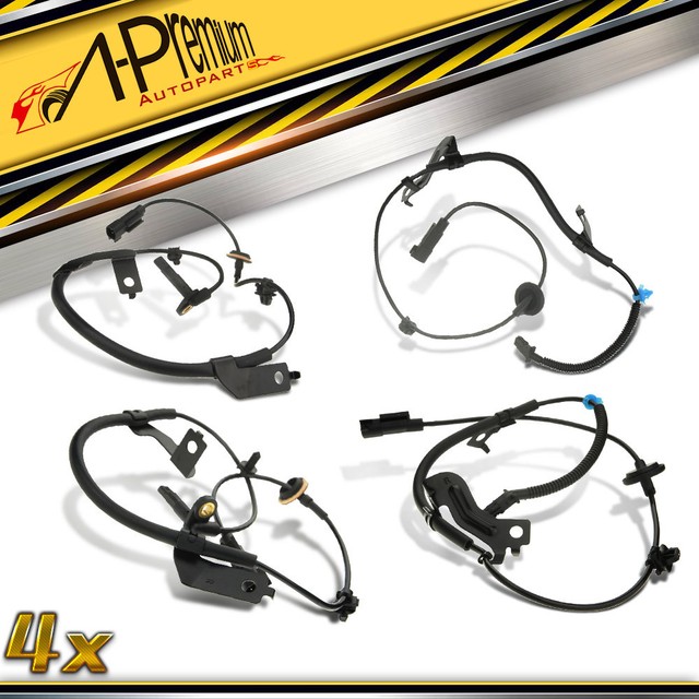 4PCS Front & Rear ABS Speed Sensors for Jeep Compass Patriot Dodge