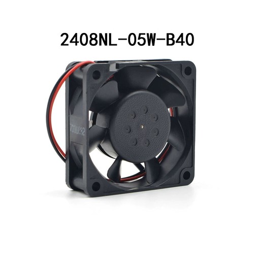 Durable Multi-Speed Fan NMB 24VDC 0.08A 2408NL-05W-B40 6*6*2CM Original in stock - 第 2/3 張圖片