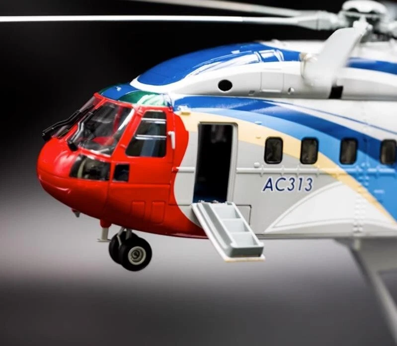 1:48 CHINA AC313 Helicóptero Civil Avión Diecast Avión Modelo Foto 4 de 4