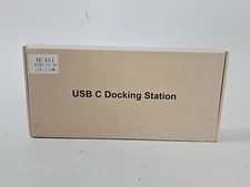 Rocketek HC451 USB C 4K HDMI Docking Station HUB Adapter