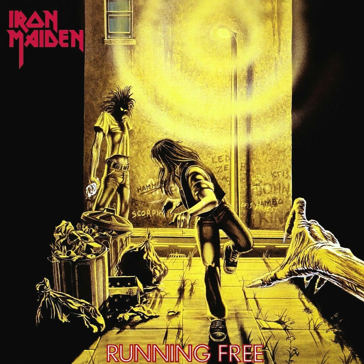 Iron Maiden Running Free SINGLE 12x12 Album Cover Replica