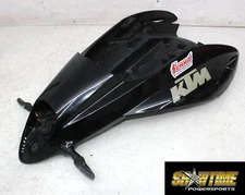 01 KTM 640 DUKE II REAR BACK TAIL UNDERTAIL FAIRING COWL FENDER TURN SIGNALS