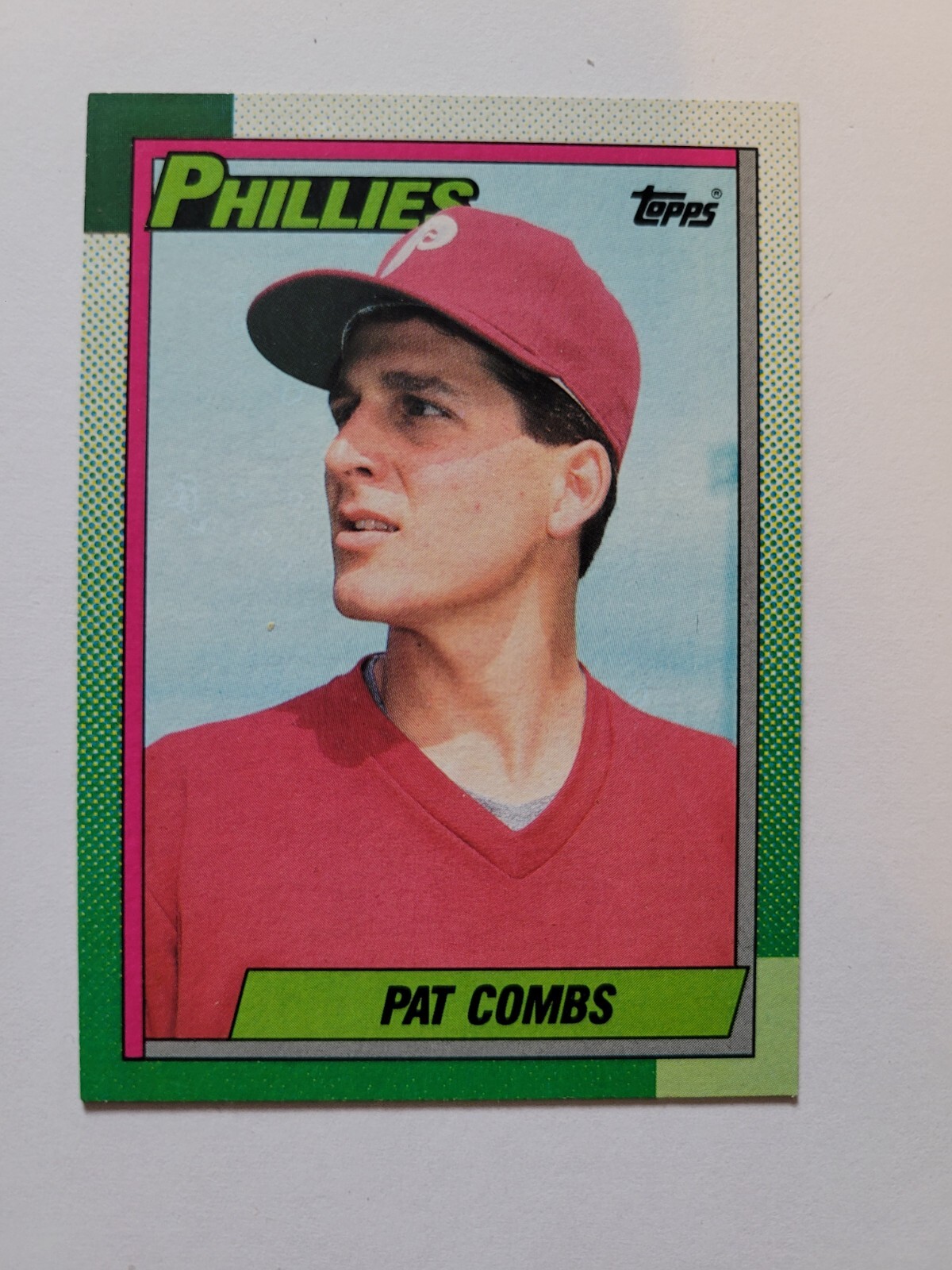 1990 TOPPS PAT COMBS #384 NM
