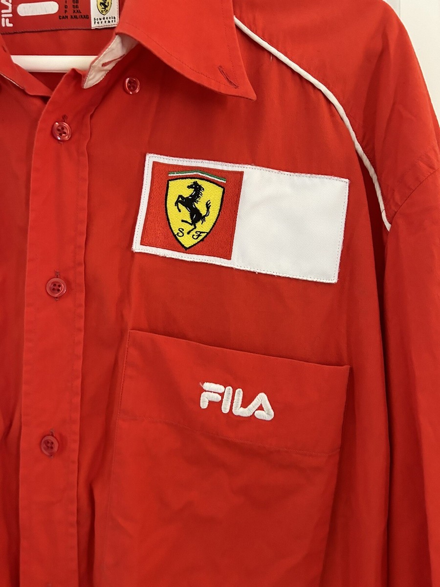 F1 FERRARI SCUDERIA FORMULA ONE FILA long sleeve Schumacher F1 FERRARI SCUDERIA FORMULA ONE FILA long sleeve Schumacher