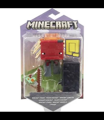 Mattel - Minecraft Build-A-Portal Action Figure - MINECRAFT STRIDER (3.25 inch)