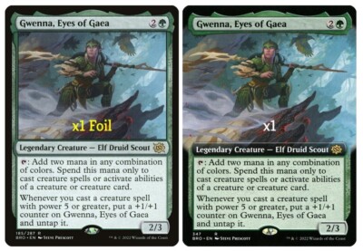 MTG The Brothers' War BRO Gwenna, Eyes of Gaea MINT (SELECT) | eBay